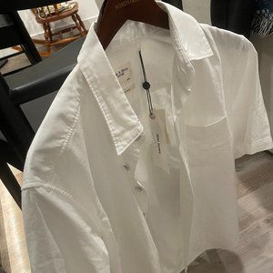 NWT Rag & Bone FIT 3 SHORT SLEEVE BEACH SHIRT